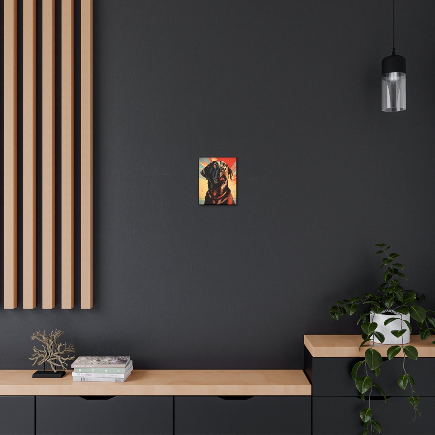 Labrador Retriever Pop-Art Canvas Gallery Wraps