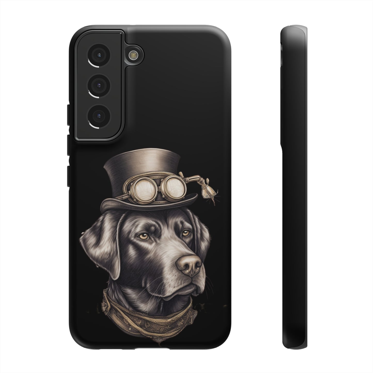 Chocolate Labrador Steampunk Tough Phone Cases