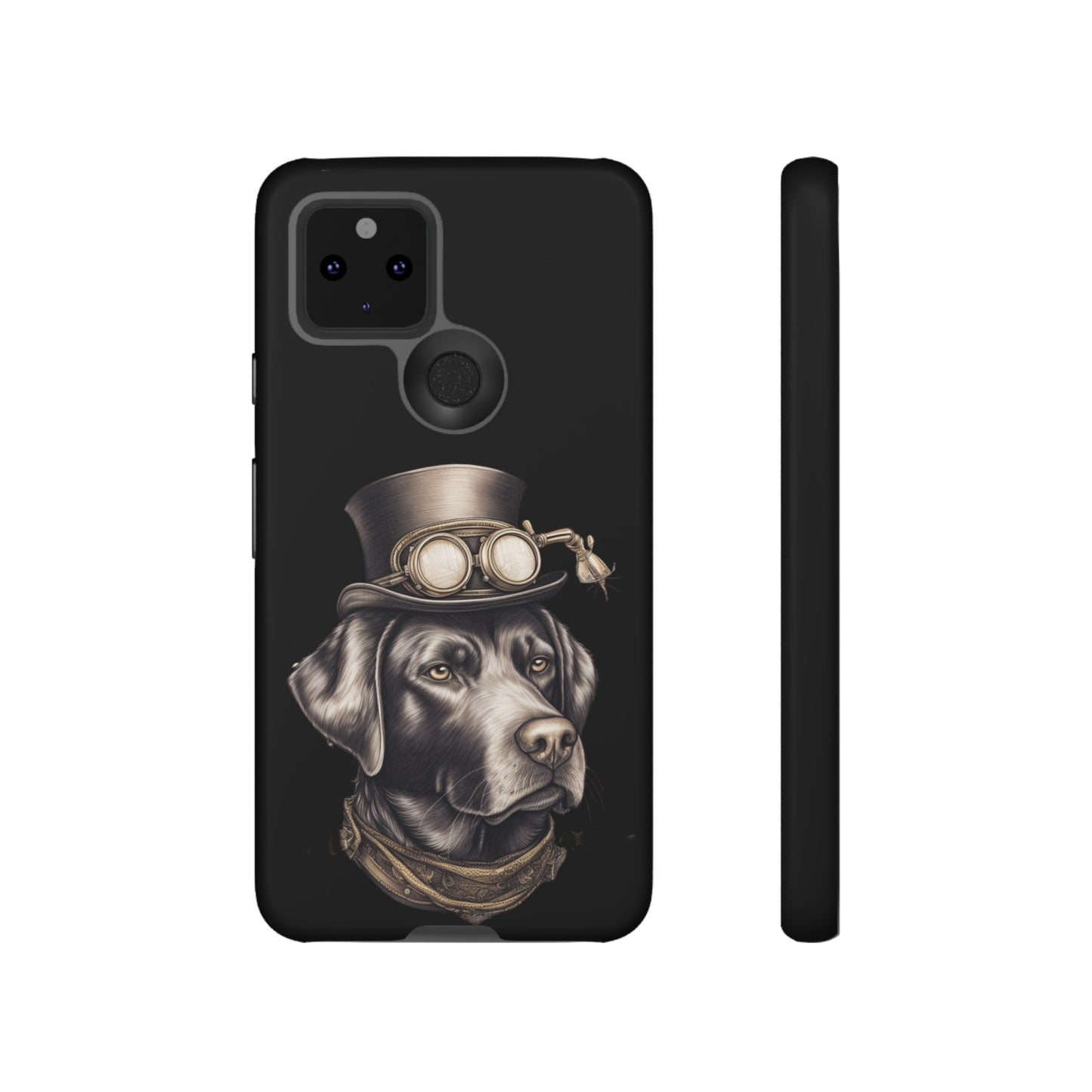 Chocolate Labrador Steampunk Tough Phone Cases