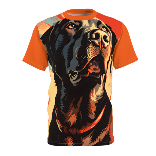 Labrador Retriever Pop-Art Unisex Tee