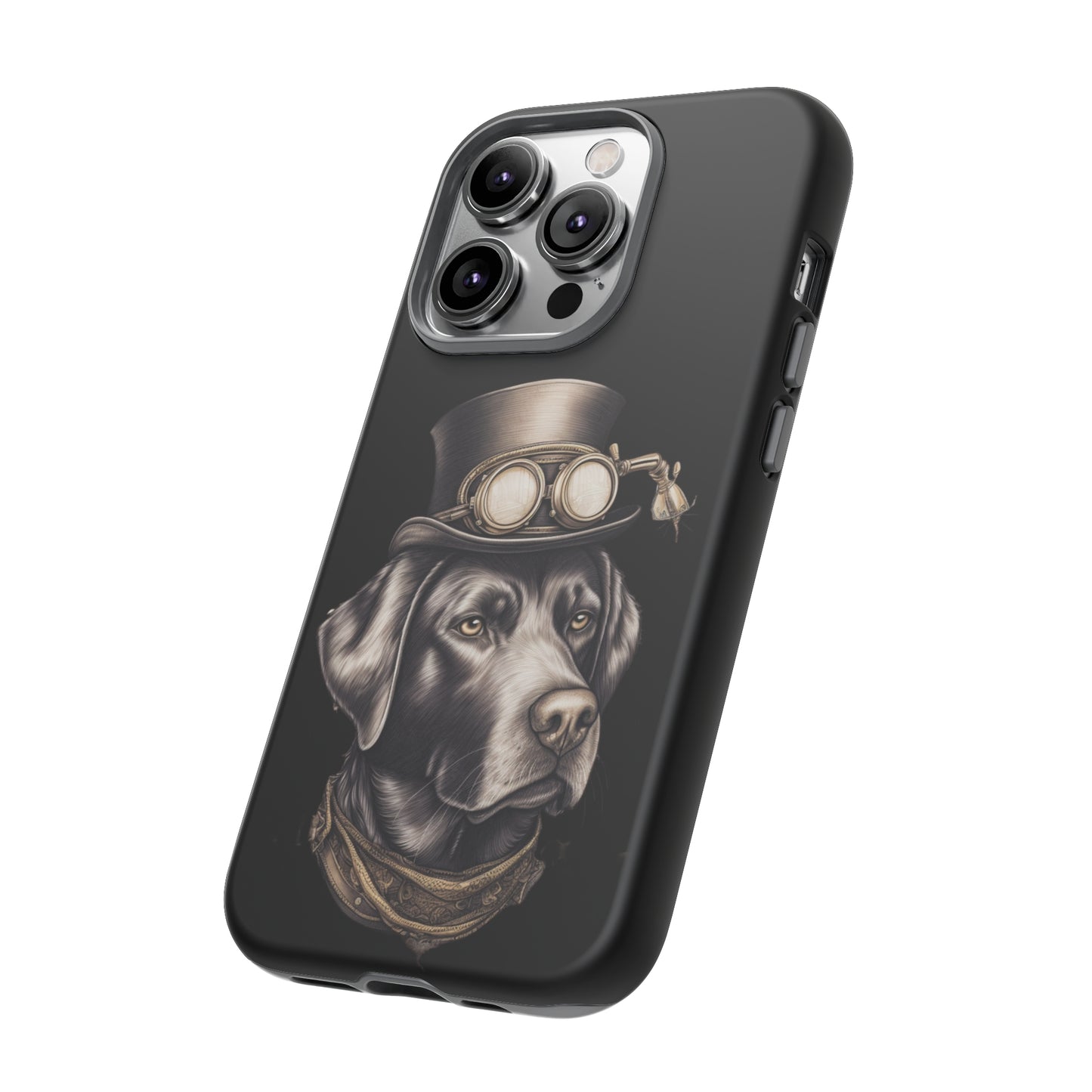 Chocolate Labrador Steampunk Tough Phone Cases