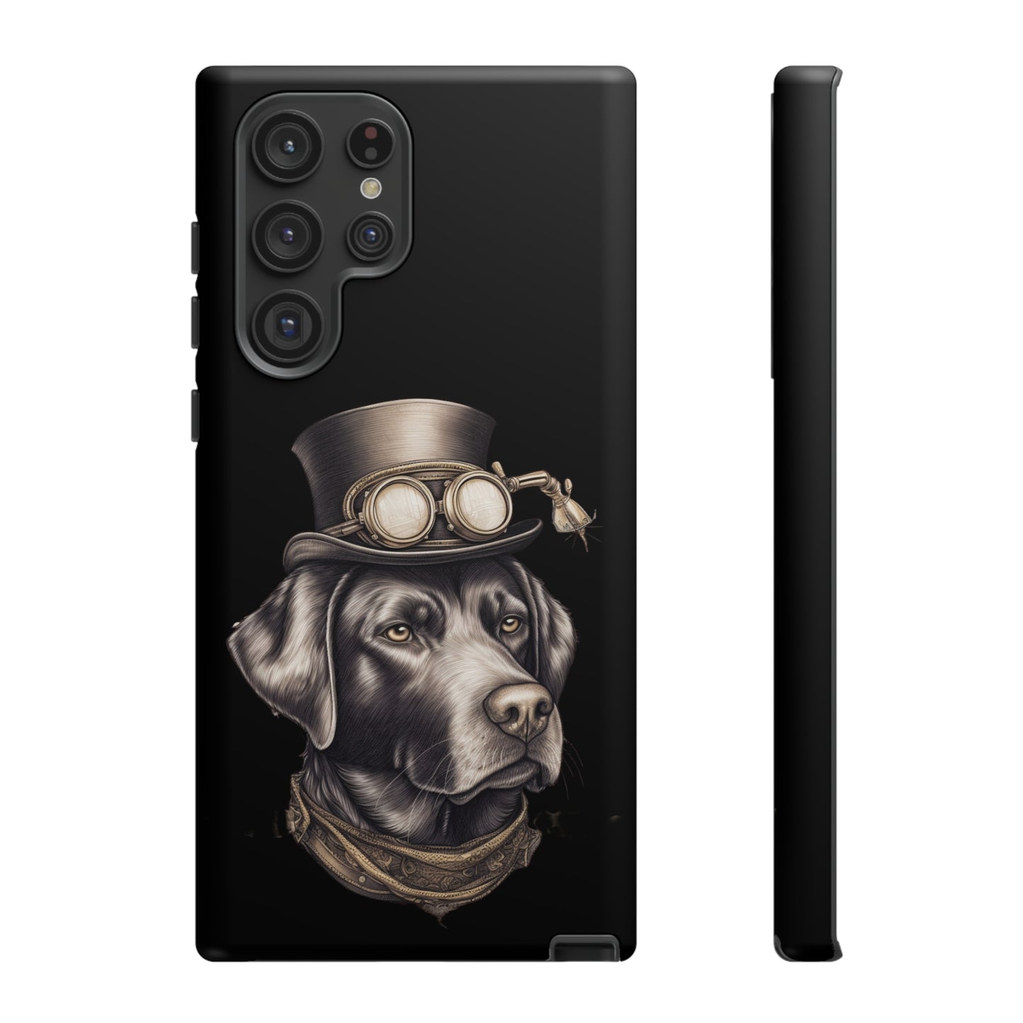 Chocolate Labrador Steampunk Tough Phone Cases
