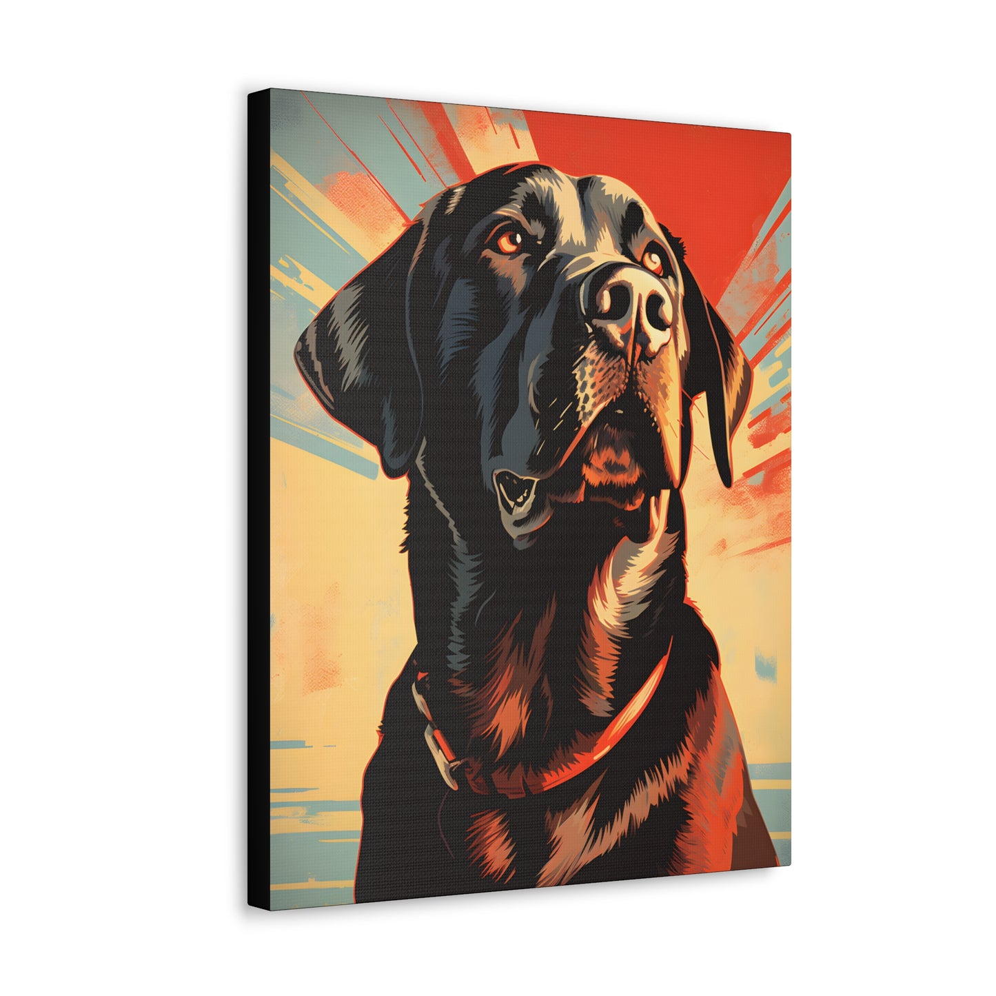 Labrador Retriever Pop-Art Canvas Gallery Wraps
