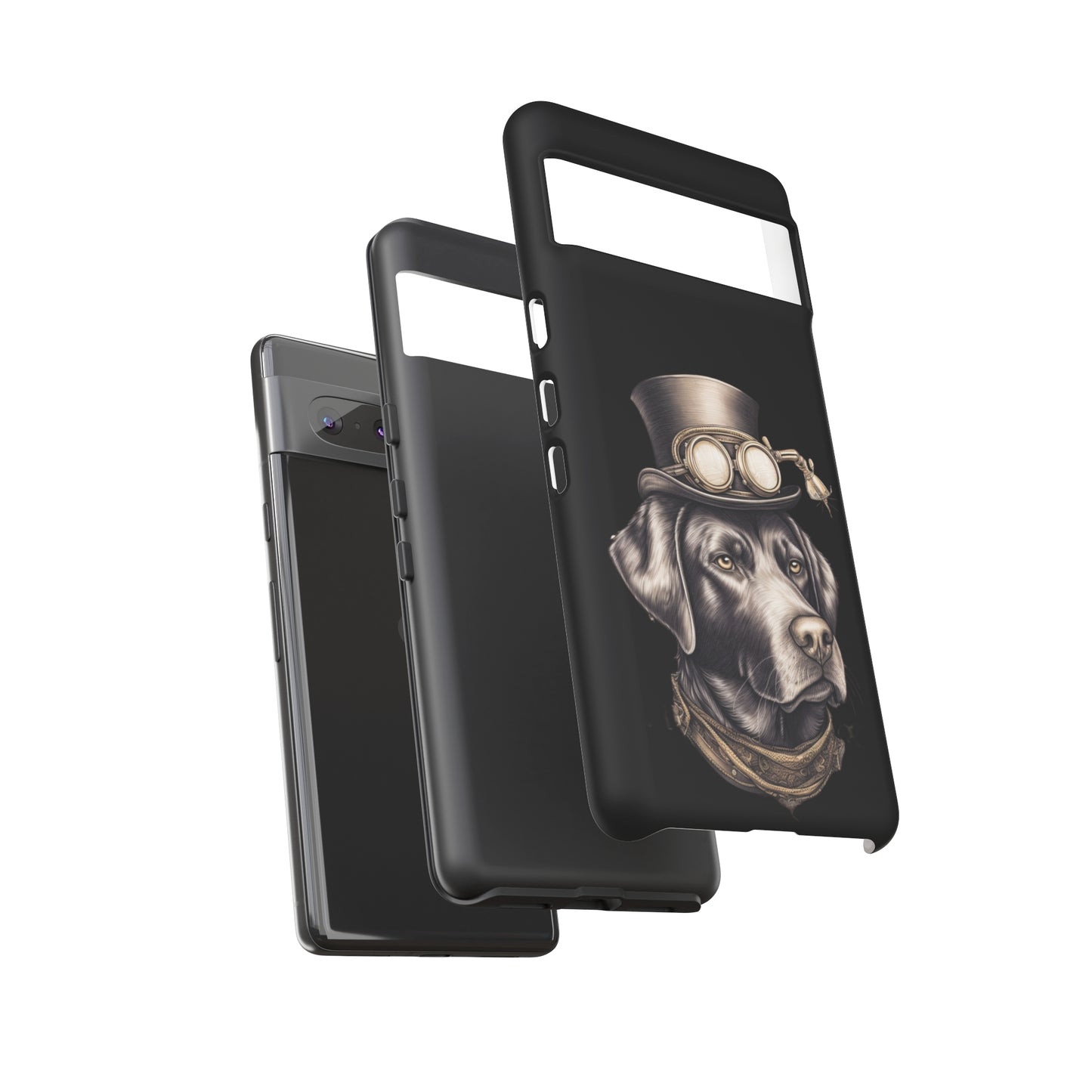 Chocolate Labrador Steampunk Tough Phone Cases