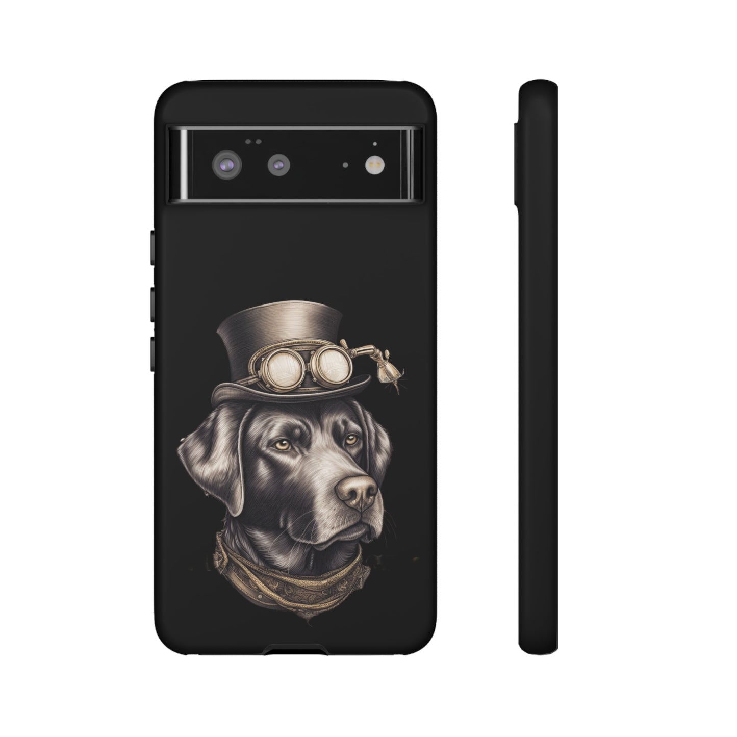 Chocolate Labrador Steampunk Tough Phone Cases