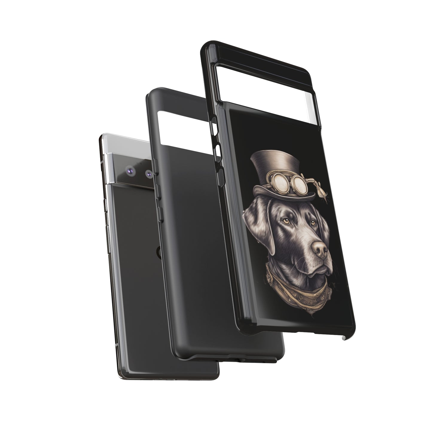 Chocolate Labrador Steampunk Tough Phone Cases