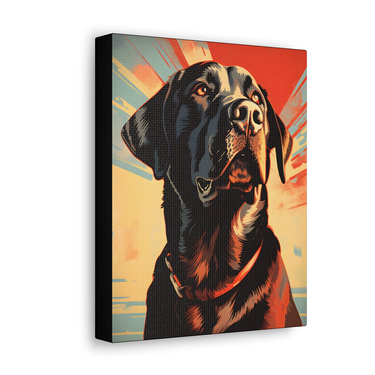 Labrador Retriever Pop-Art Canvas Gallery Wraps