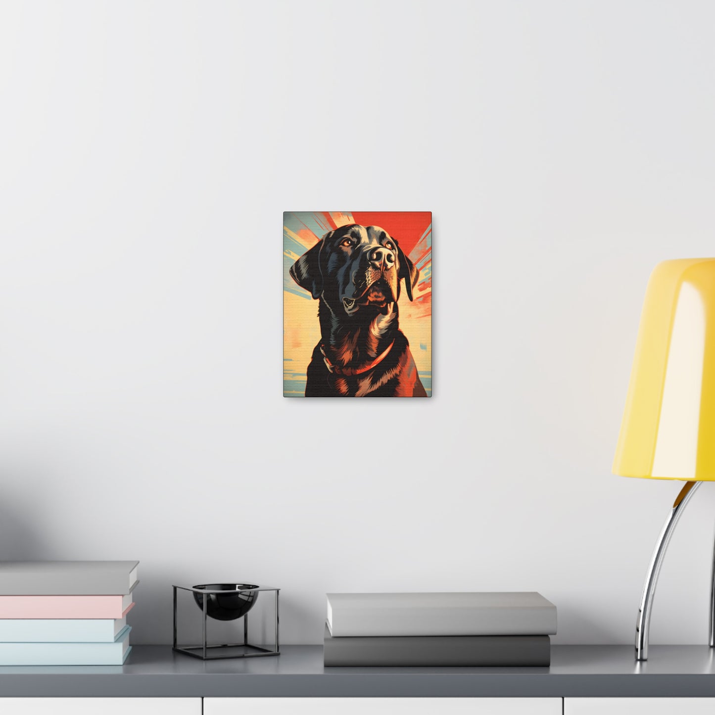 Labrador Retriever Pop-Art Canvas Gallery Wraps