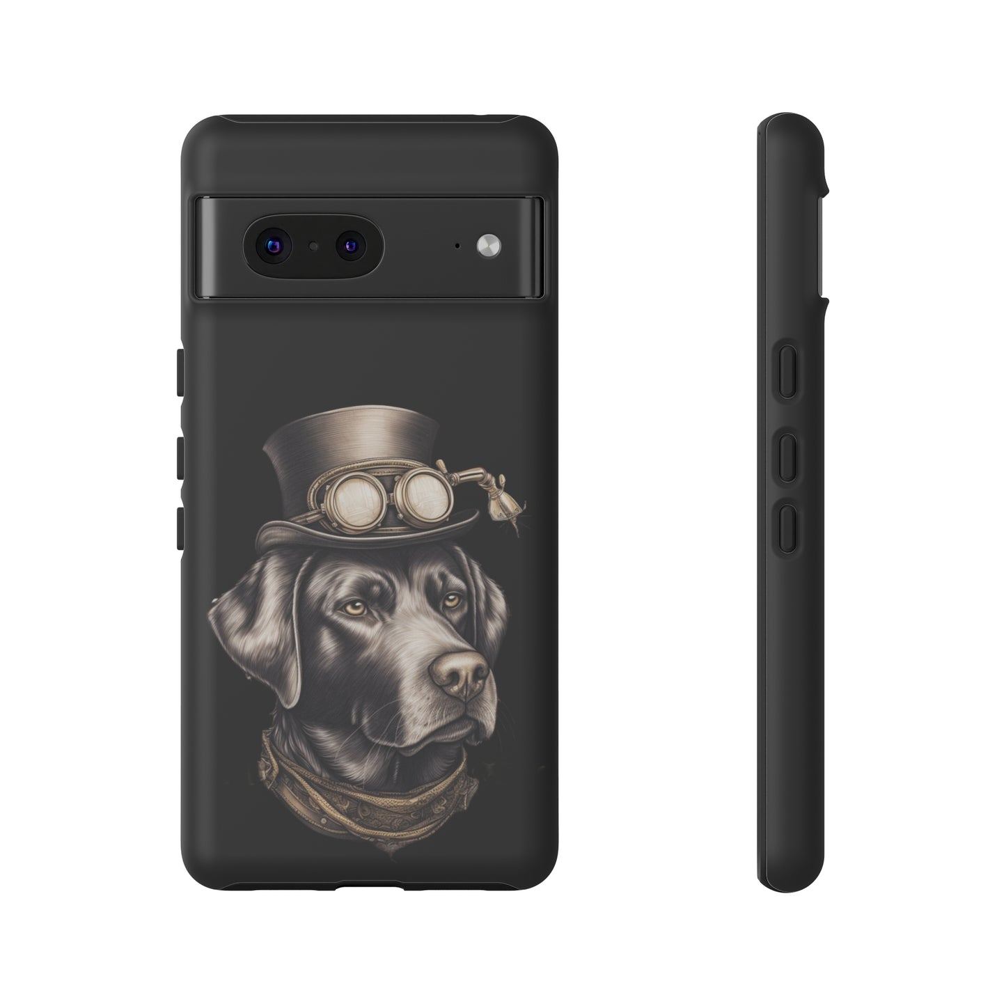 Chocolate Labrador Steampunk Tough Phone Cases