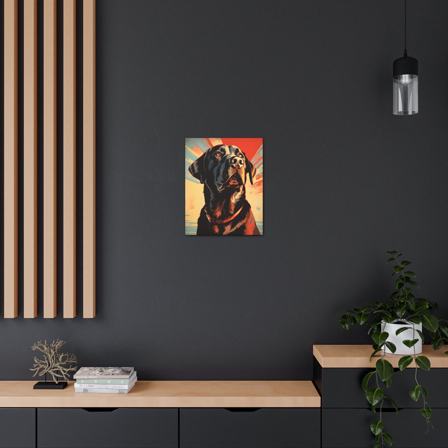 Labrador Retriever Pop-Art Canvas Gallery Wraps