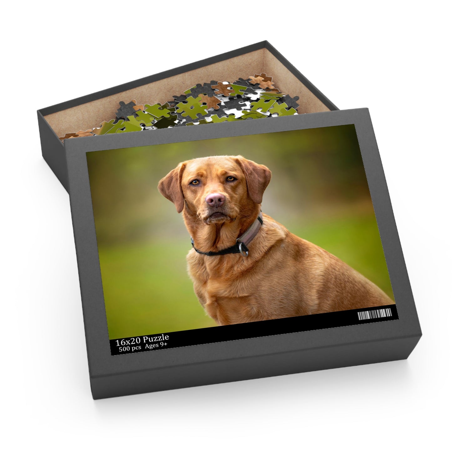 Fox Red Labrador Retriever Puzzle (120 or 500-Piece)