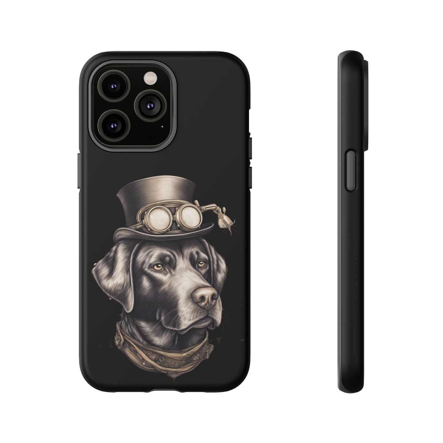 Chocolate Labrador Steampunk Tough Phone Cases