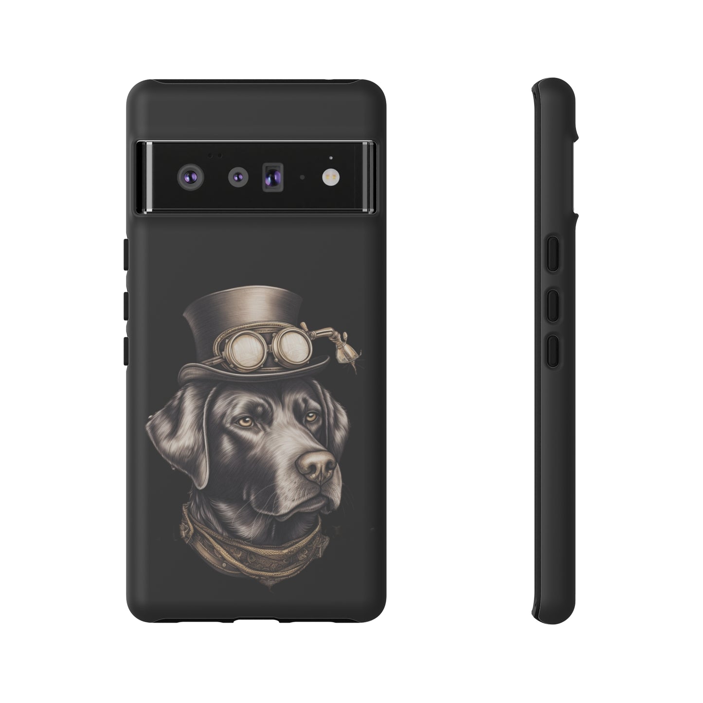 Chocolate Labrador Steampunk Tough Phone Cases