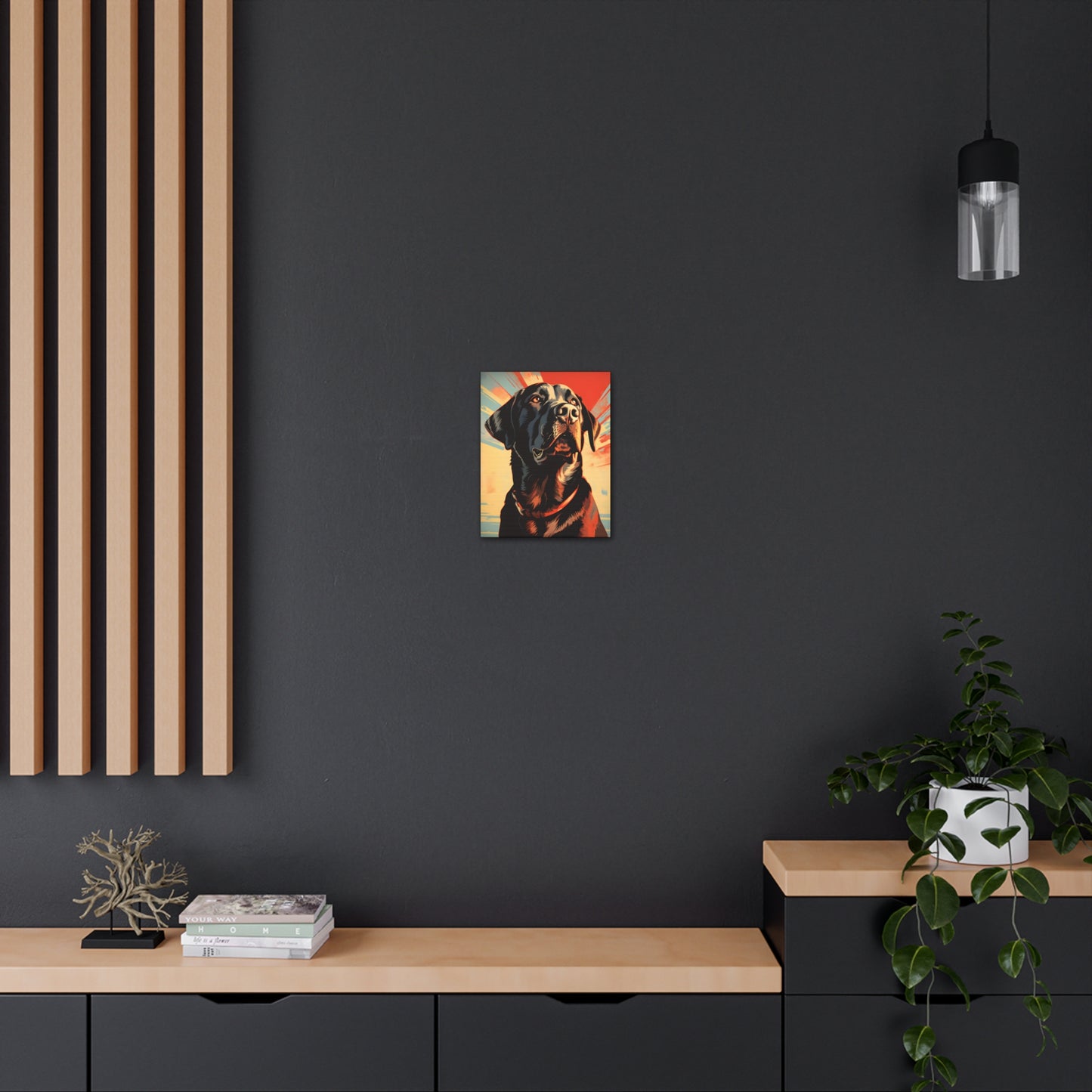 Labrador Retriever Pop-Art Canvas Gallery Wraps