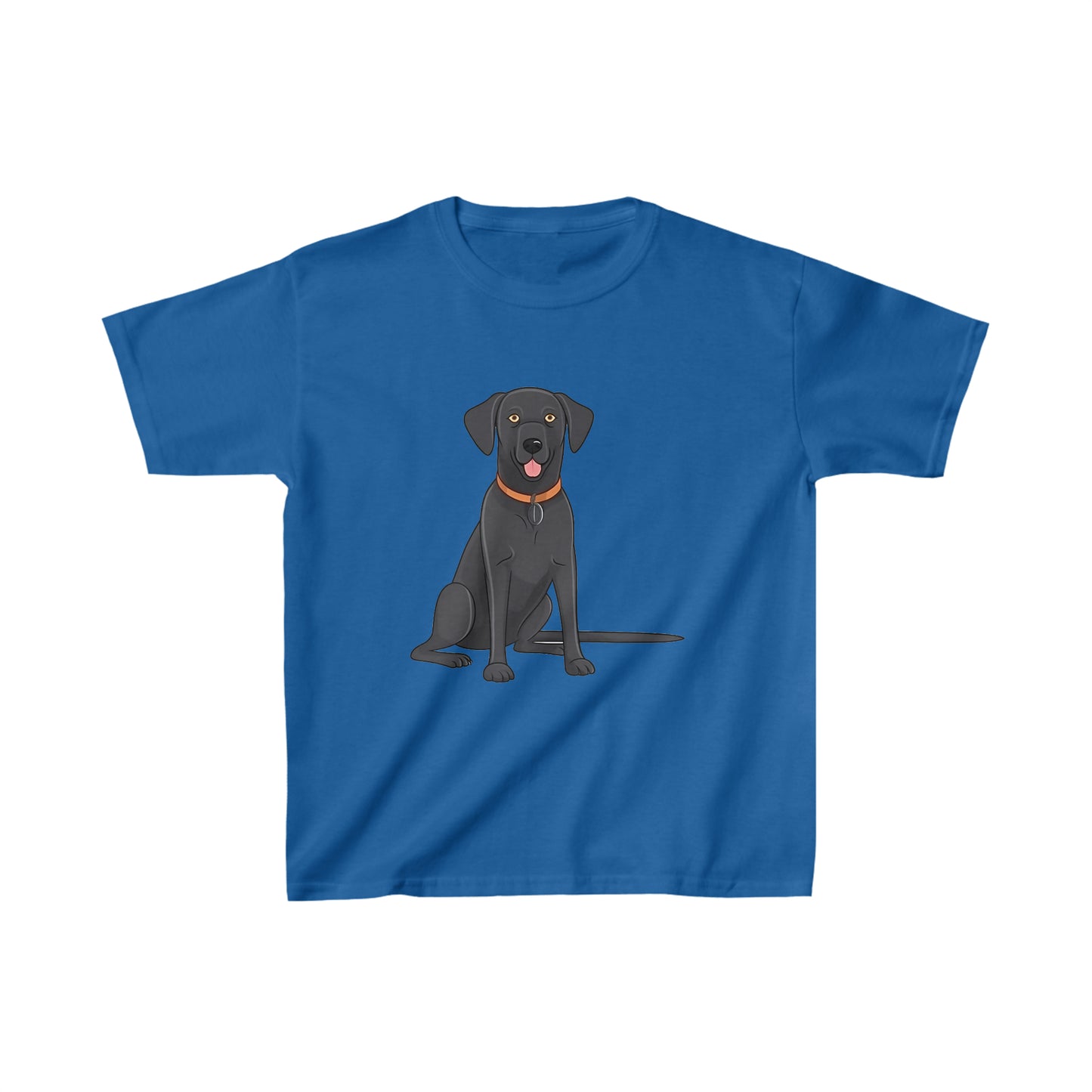 Black Labrador Retriever Kids Heavy Cotton™ Tee
