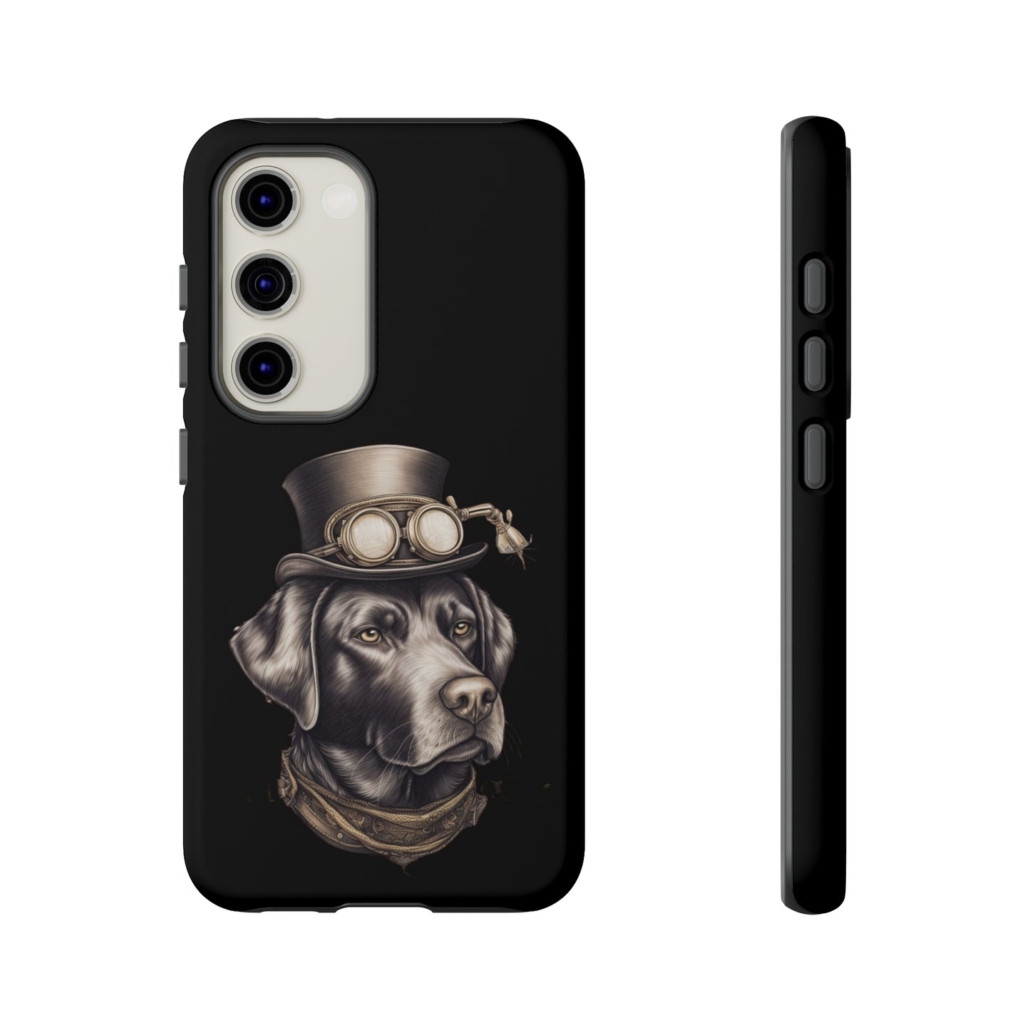 Chocolate Labrador Steampunk Tough Phone Cases