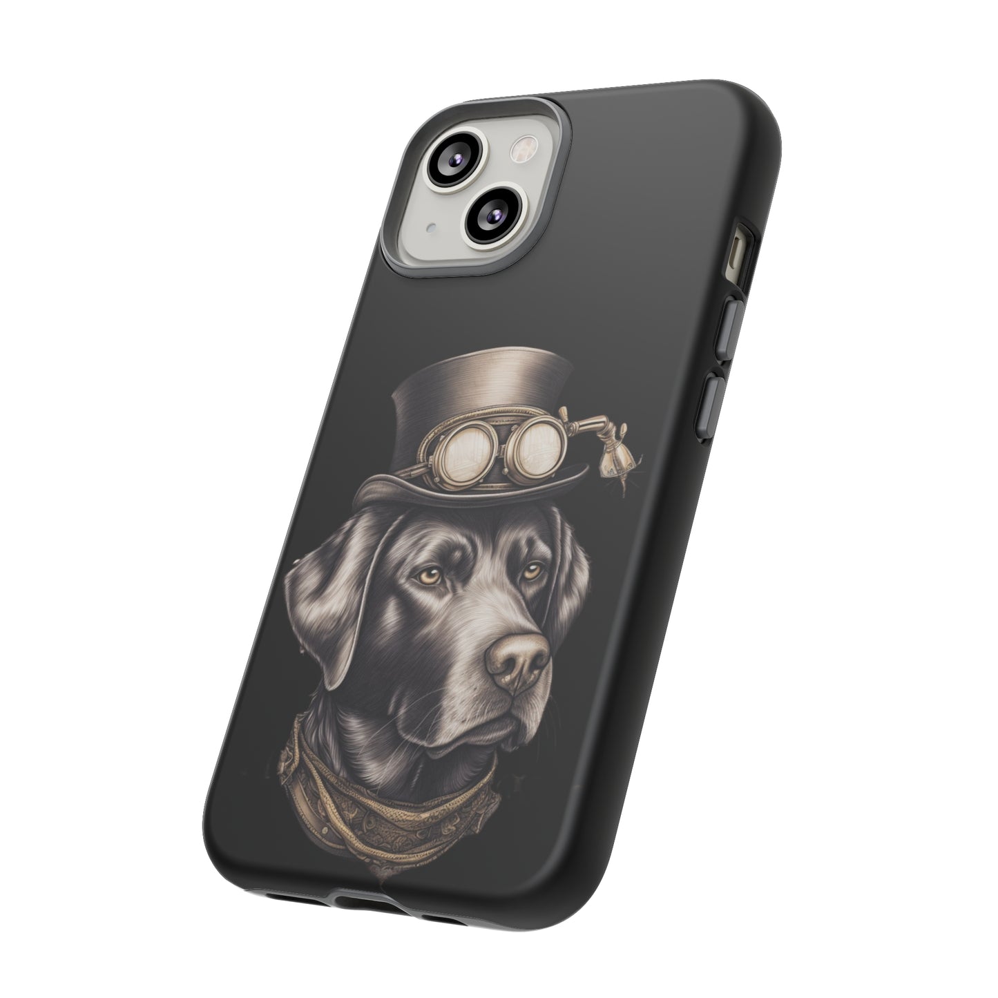 Chocolate Labrador Steampunk Tough Phone Cases