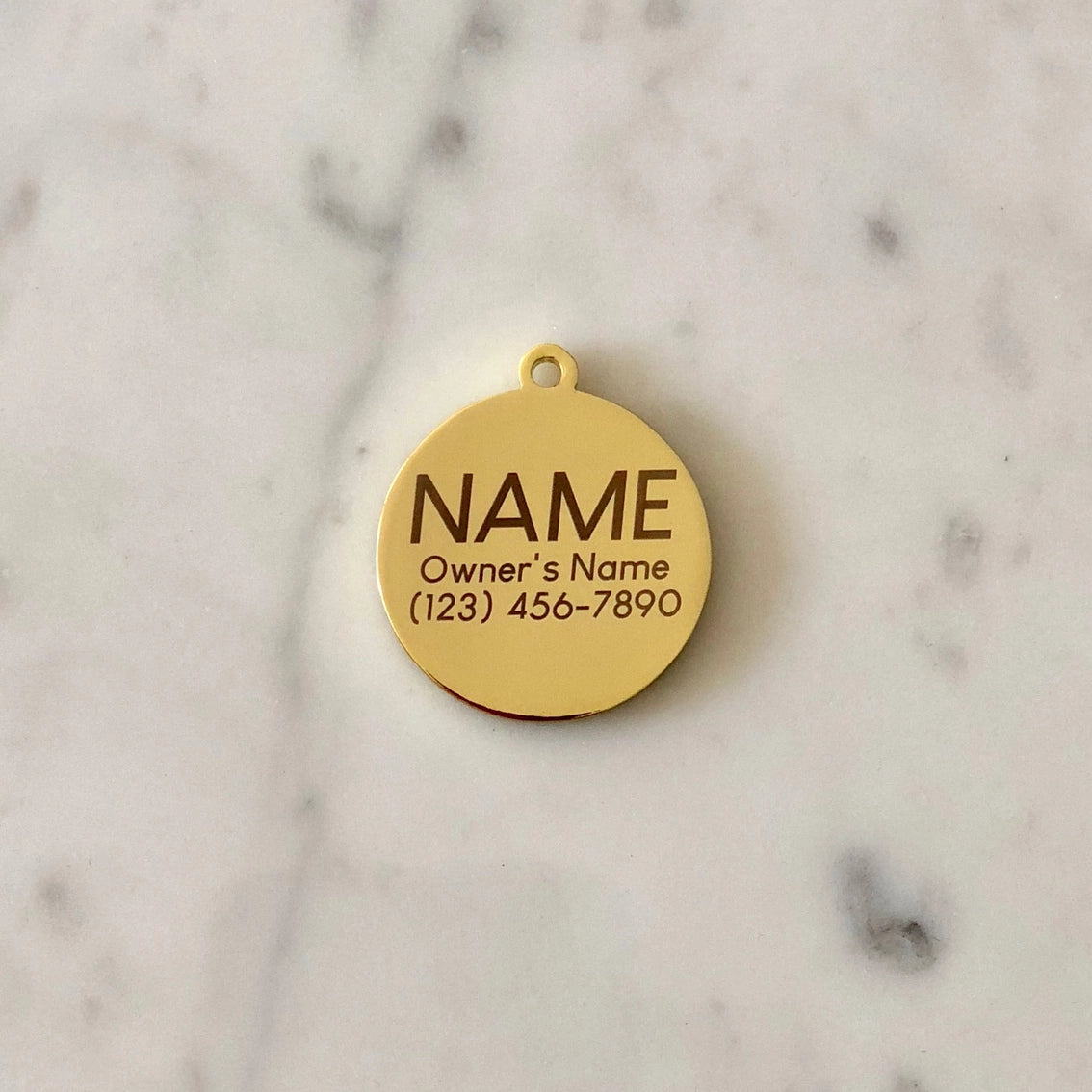 Loyal AF Pet ID Tag - Black