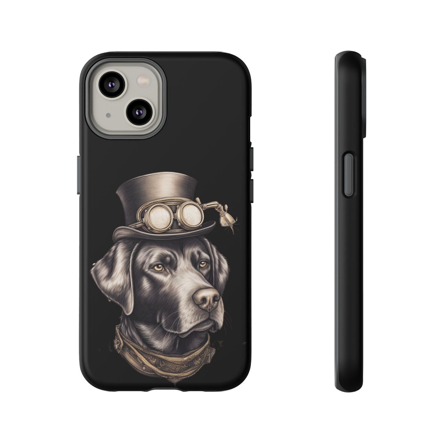 Chocolate Labrador Steampunk Tough Phone Cases