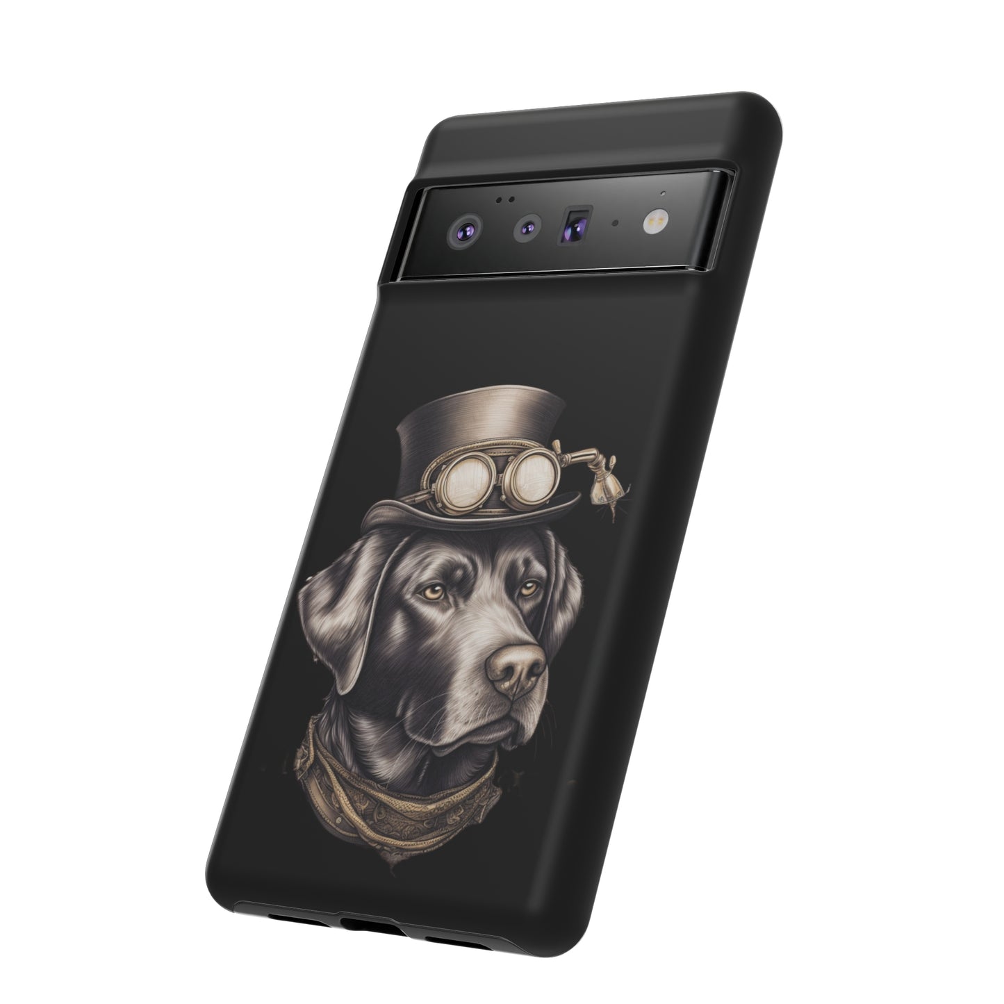 Chocolate Labrador Steampunk Tough Phone Cases
