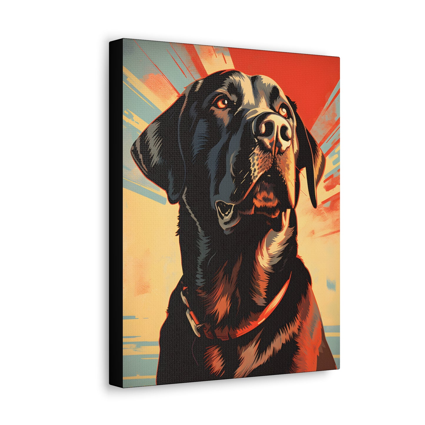 Labrador Retriever Pop-Art Canvas Gallery Wraps