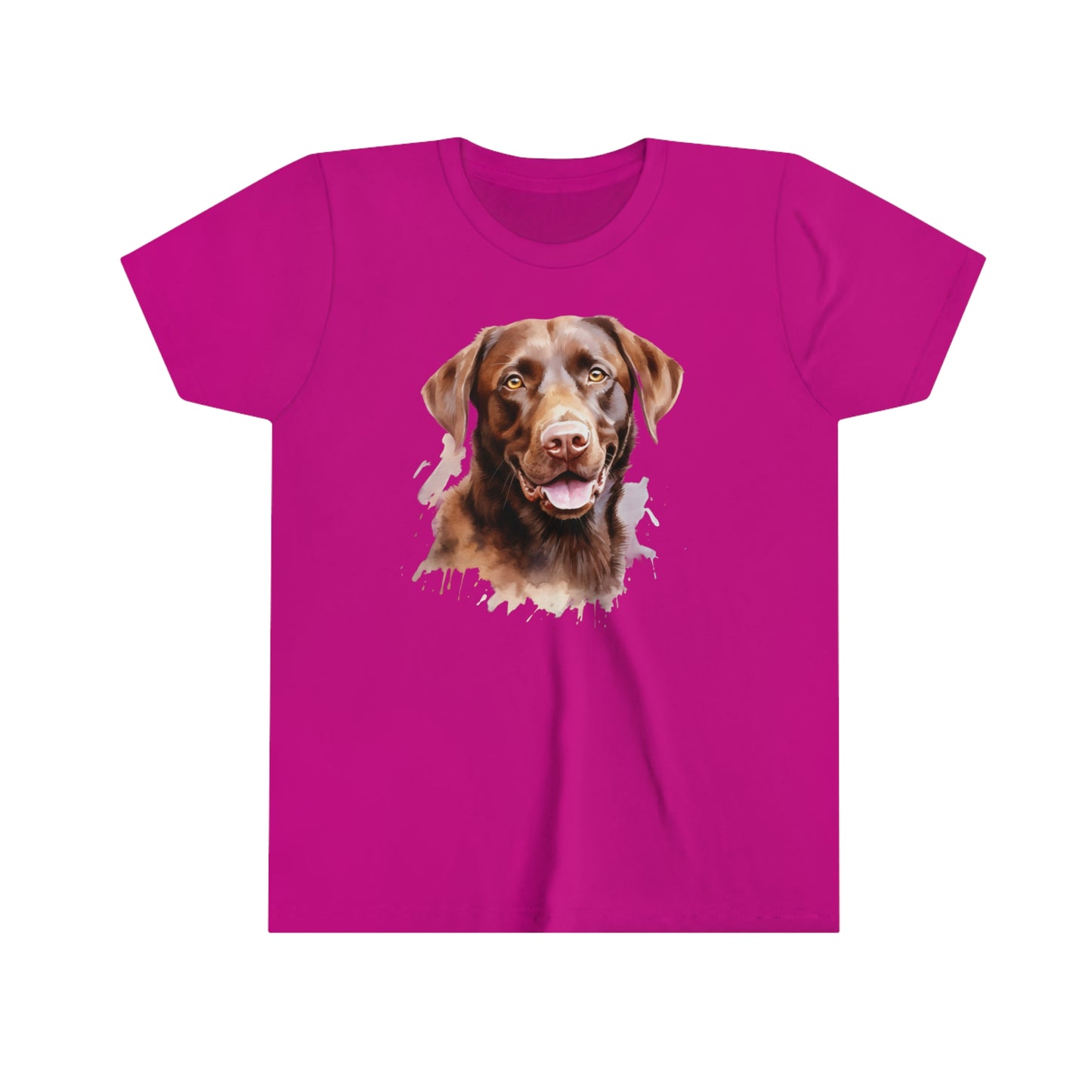 Chocolate Labrador Retrievers Youth Short Sleeve Tee