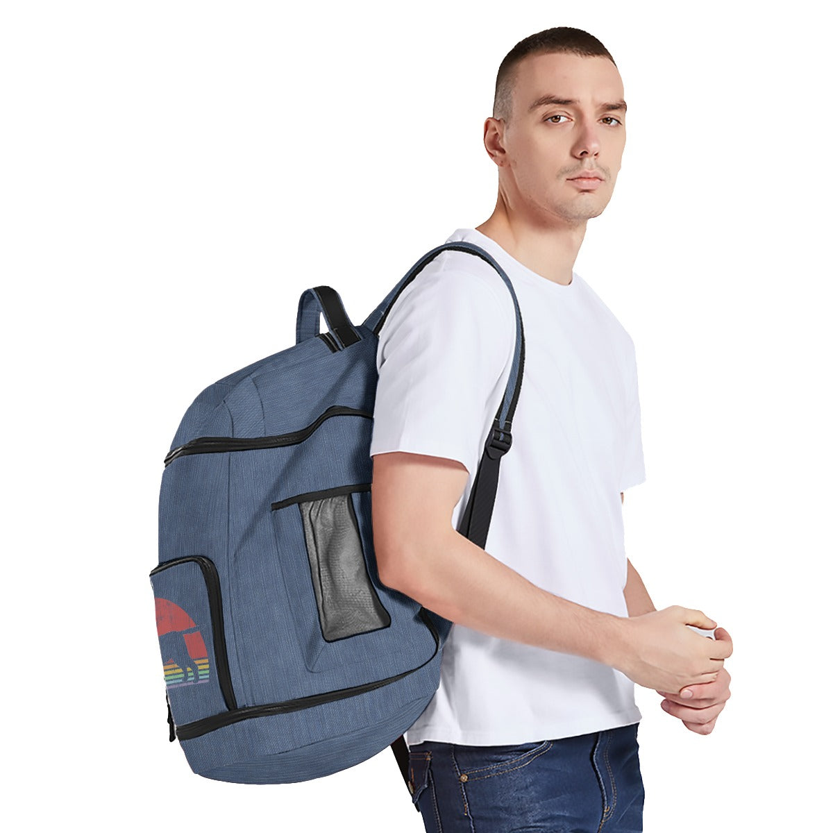 Lab Life Retro Canvas Multifunctional Backpack