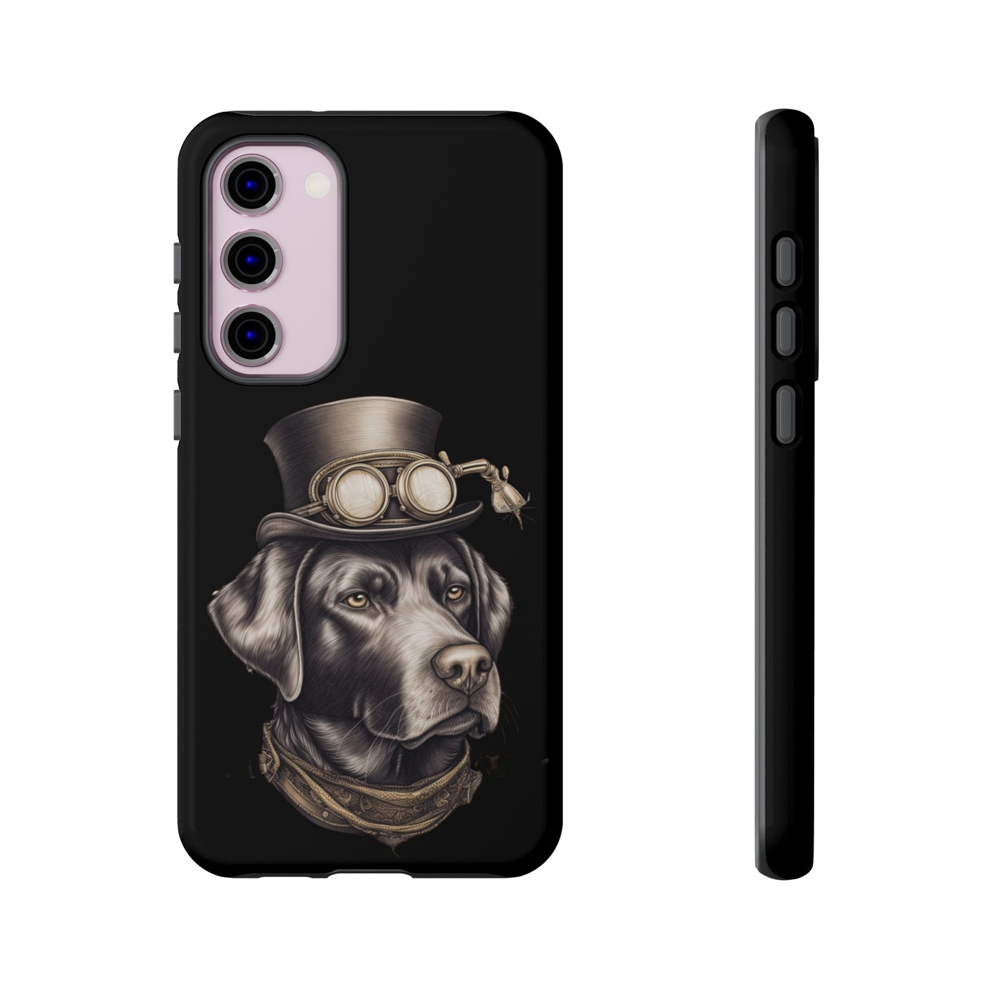 Chocolate Labrador Steampunk Tough Phone Cases
