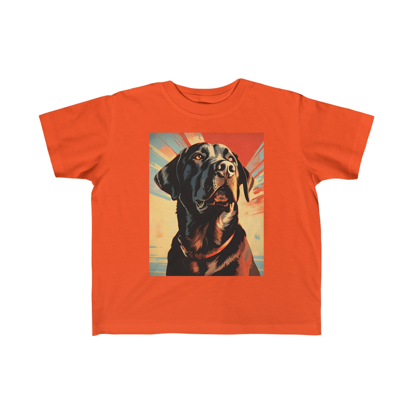 Labrador Retriever Pop-Art Toddler's Fine Jersey Tee