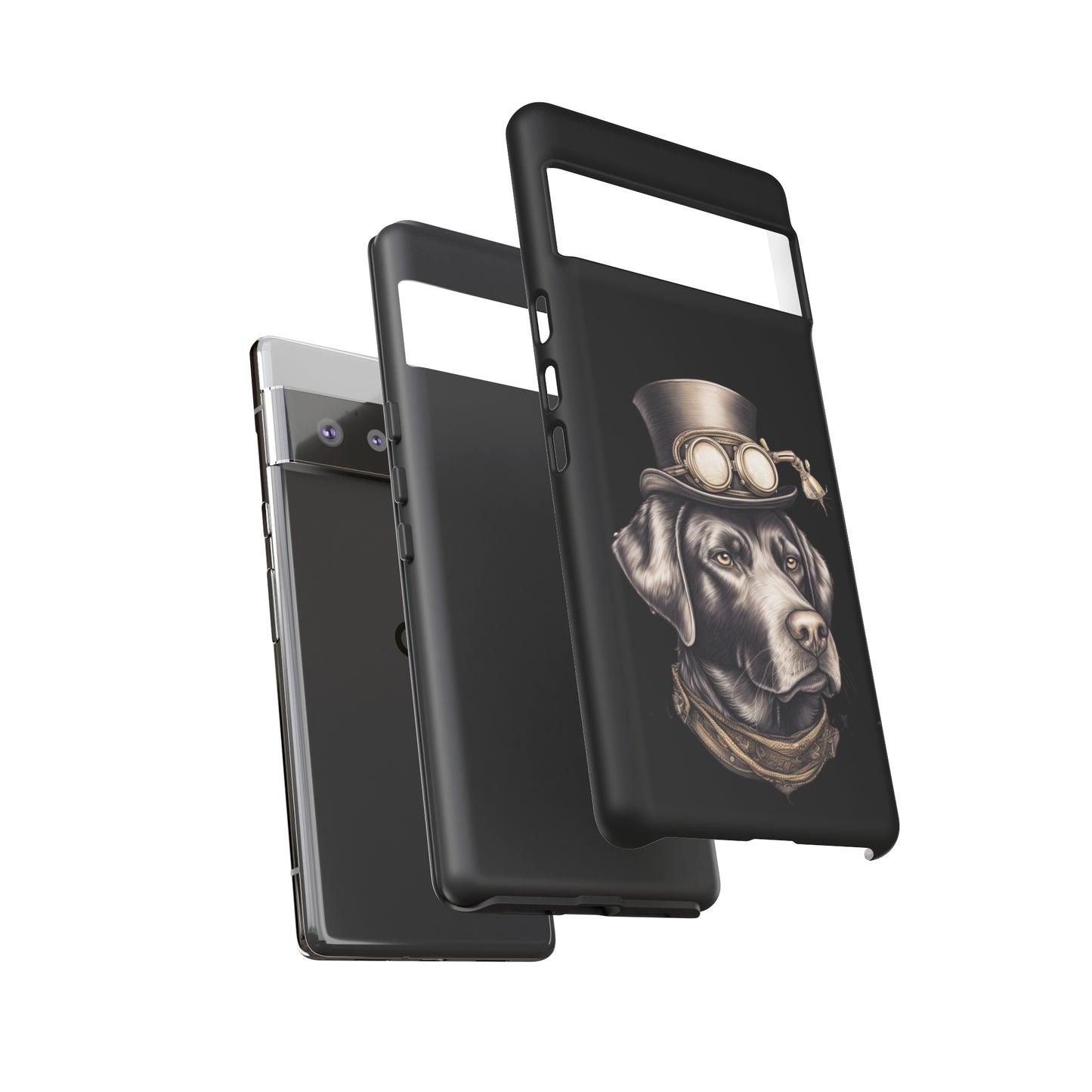 Chocolate Labrador Steampunk Tough Phone Cases