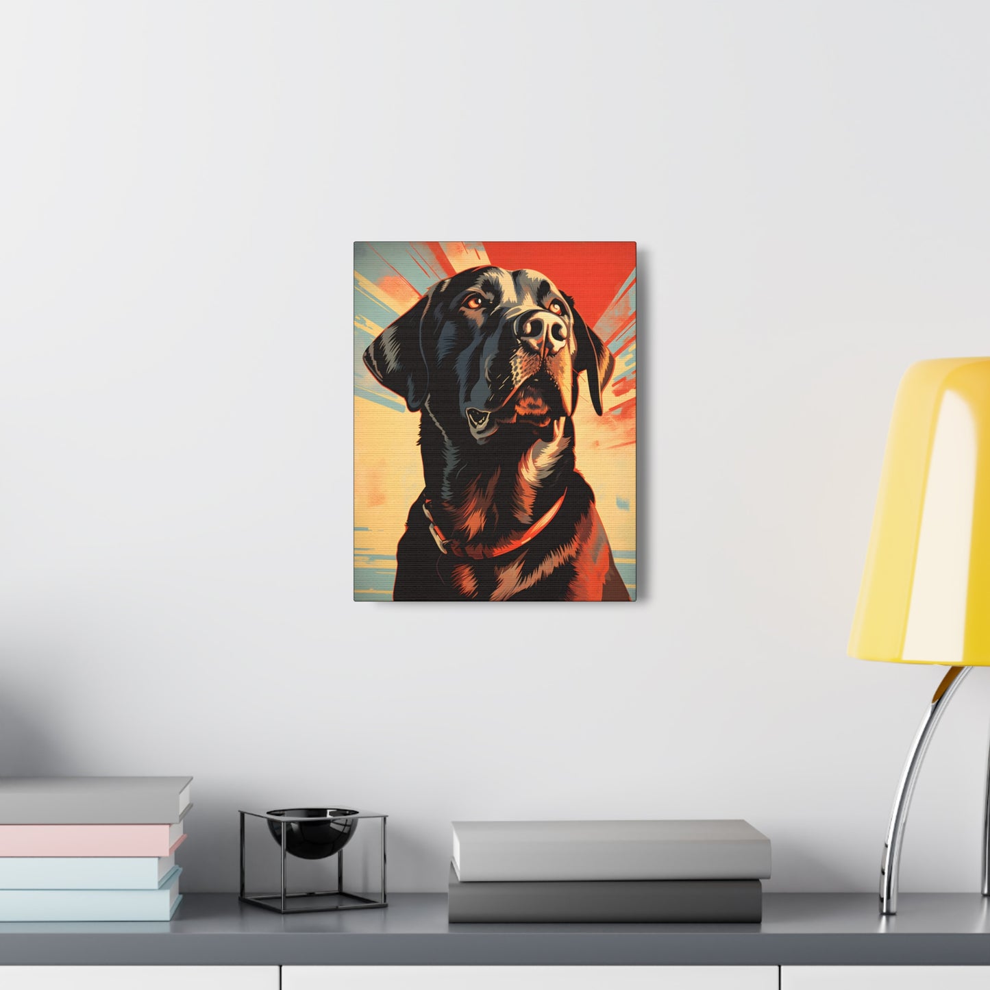 Labrador Retriever Pop-Art Canvas Gallery Wraps