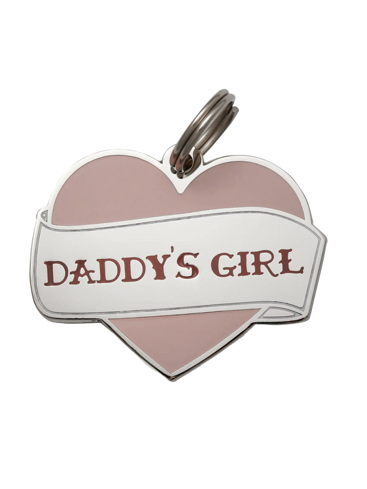 Daddys Girl Pet ID Tag