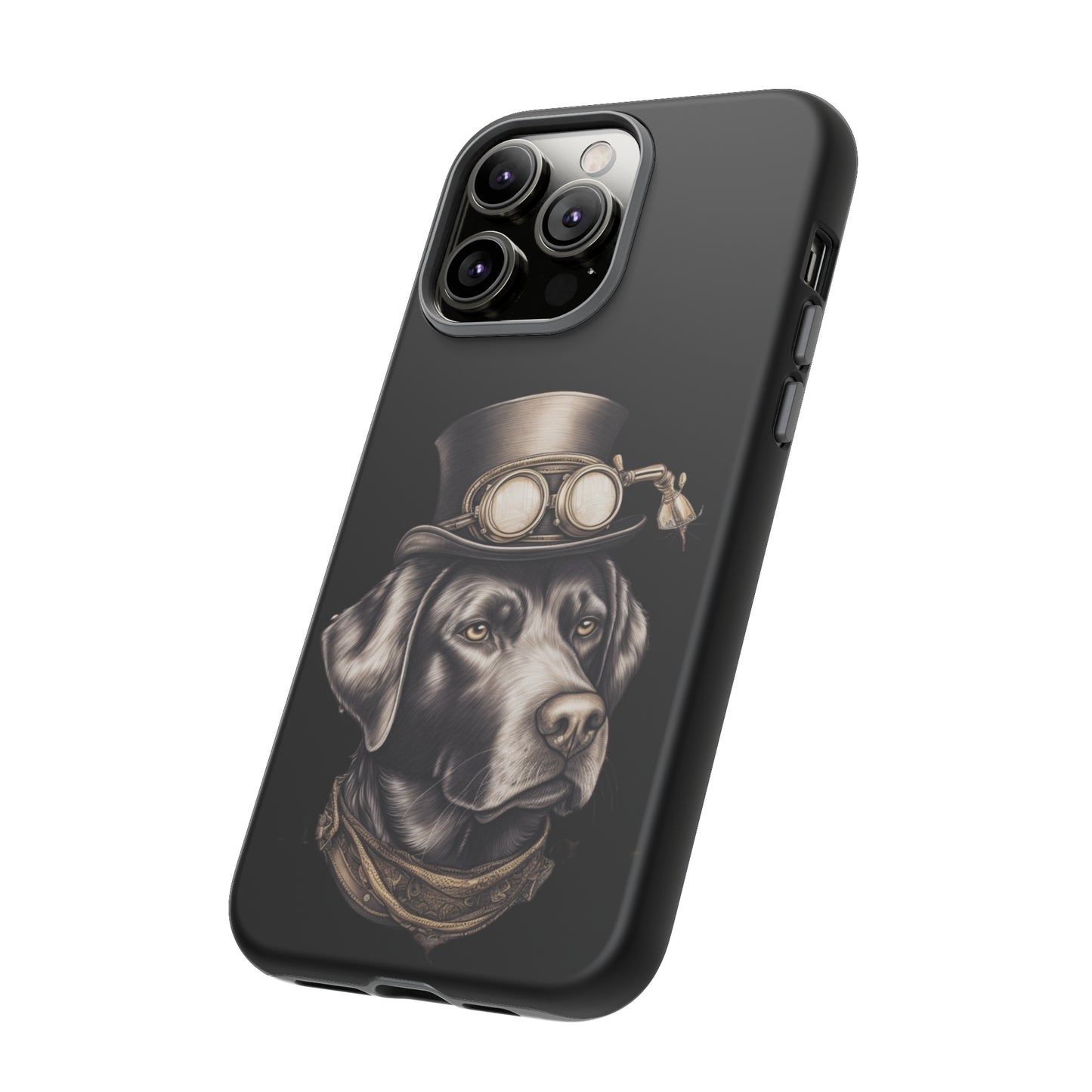 Chocolate Labrador Steampunk Tough Phone Cases