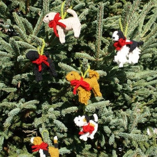 Yellow Labrador Handmade Holiday Ornament