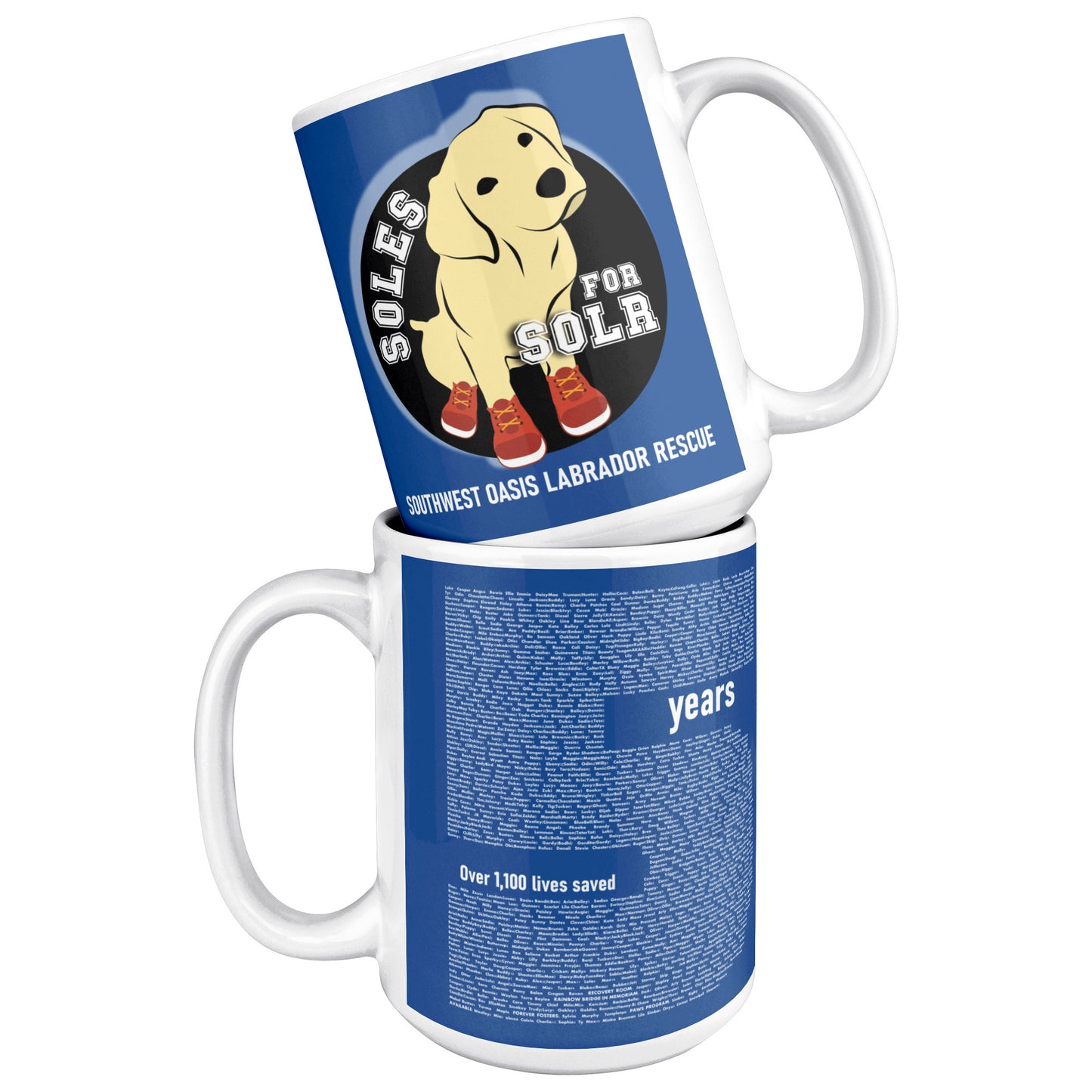 Soles for SOLR 15 oz Ceramic Mug