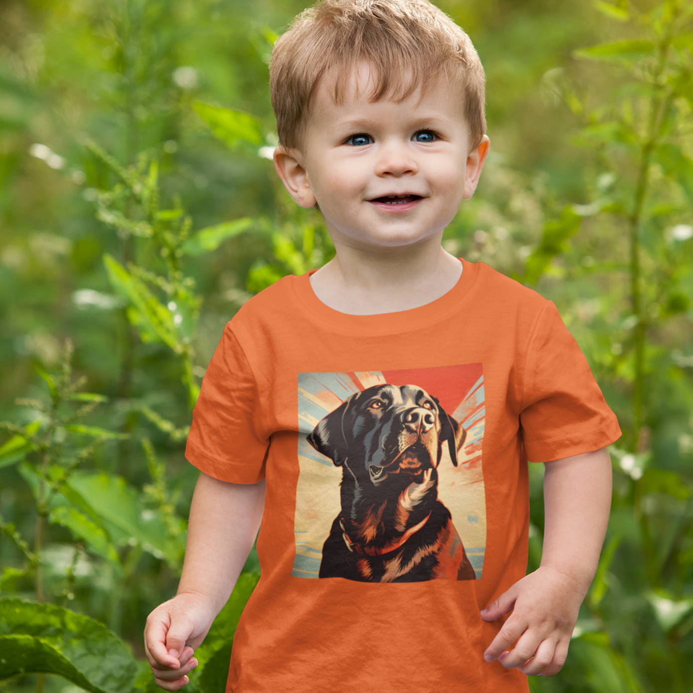 Labrador Retriever Pop-Art Toddler's Fine Jersey Tee