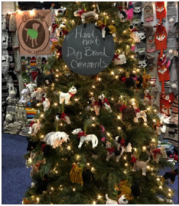 Yellow Labrador Handmade Holiday Ornament