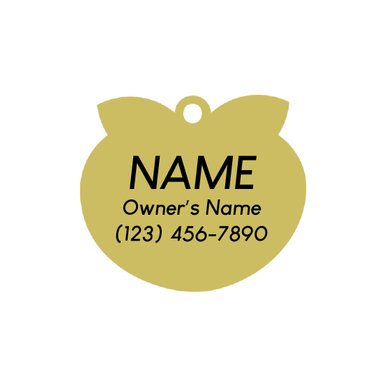 Cutie with a Booty Pet ID Tag - 3 Red Rovers