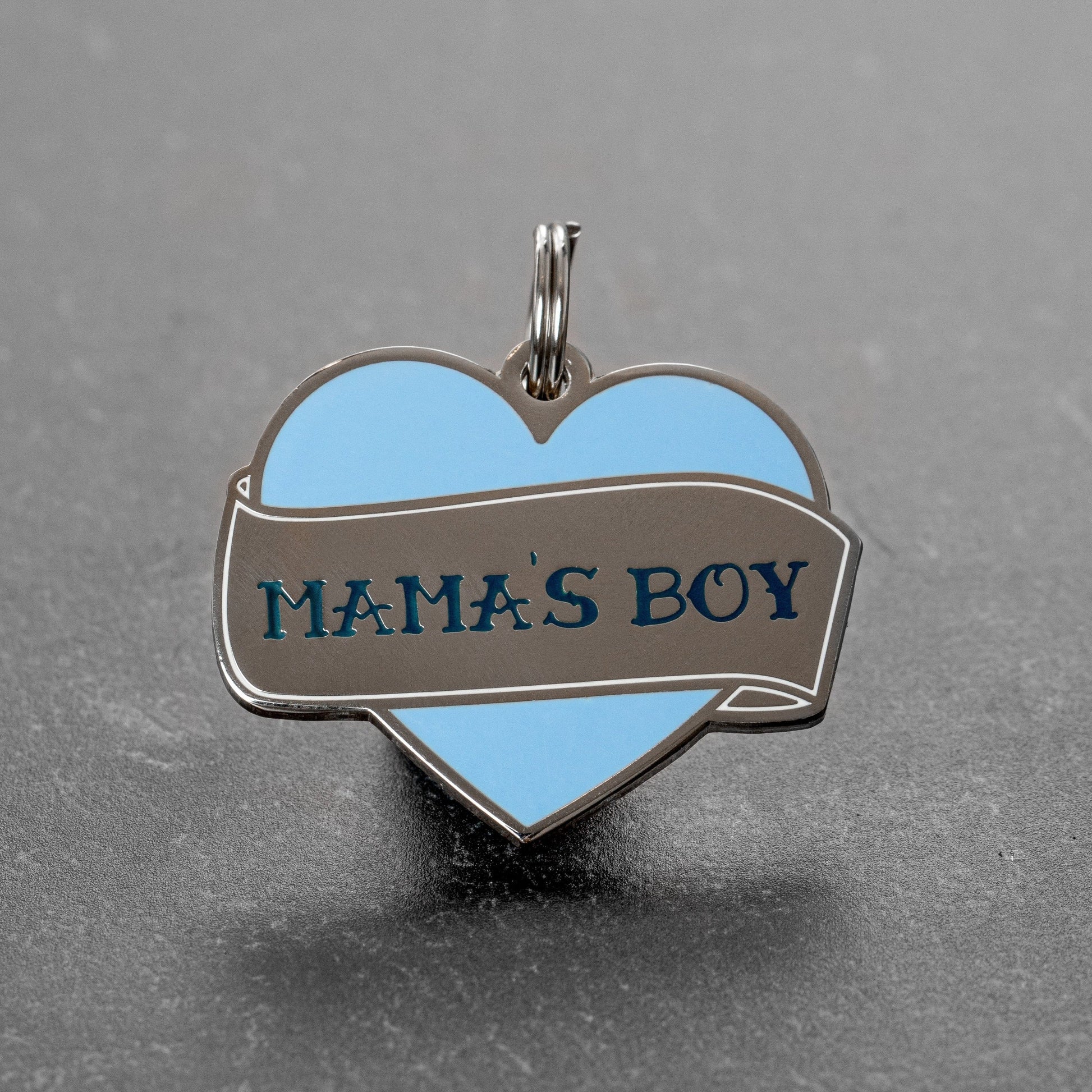Mamas Boy Pet ID Tag - 3 Red Rovers