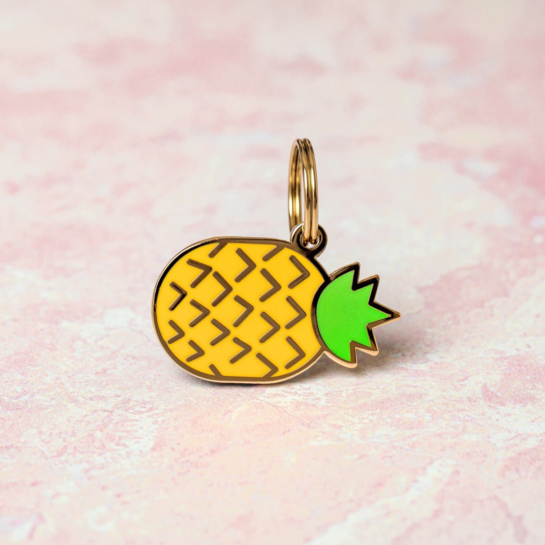 Pineapple Pet ID Tag - 3 Red Rovers