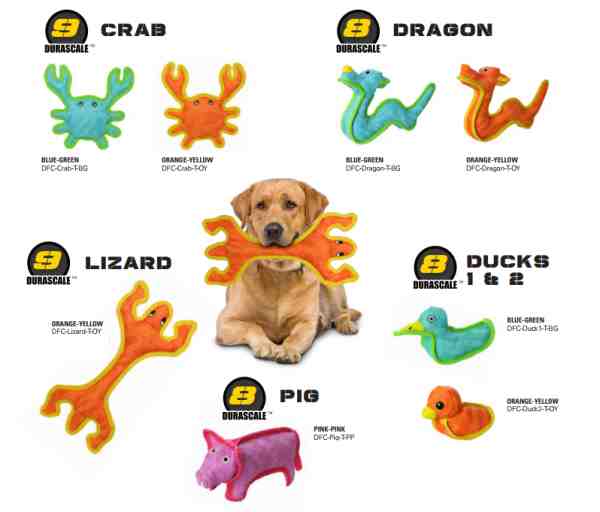 DuraForce Crab Tough Toy