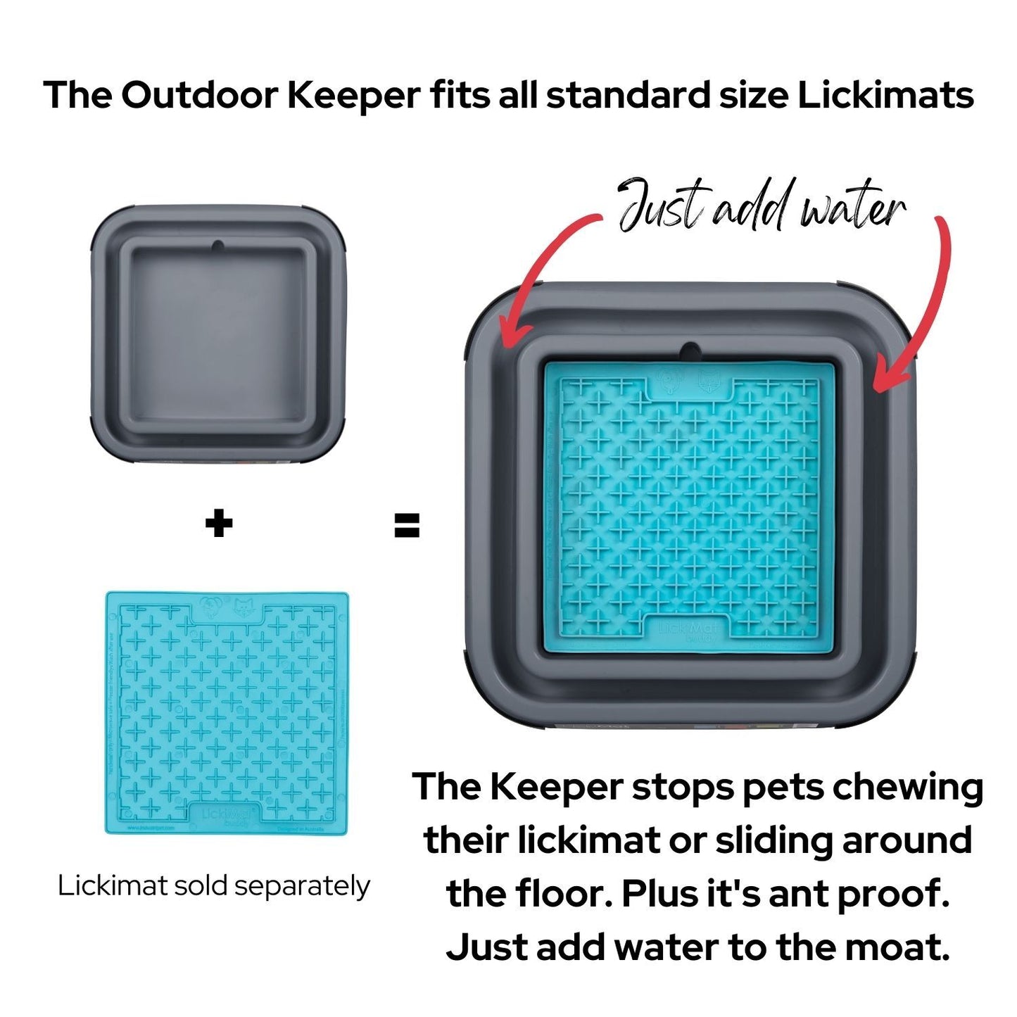 LickiMat Outdoor Keeper