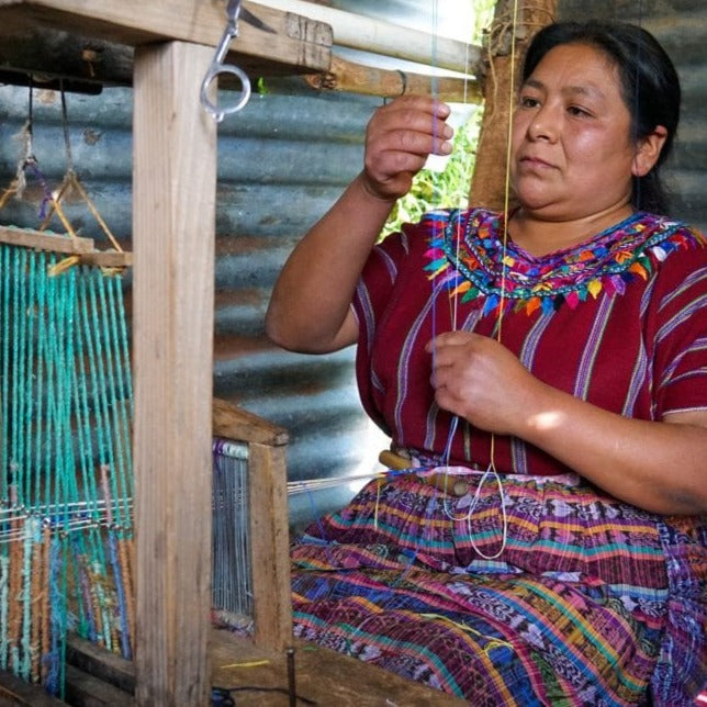 ATWCW God's Eye Multi - Mayan Artisan-Handmade Dog Collars