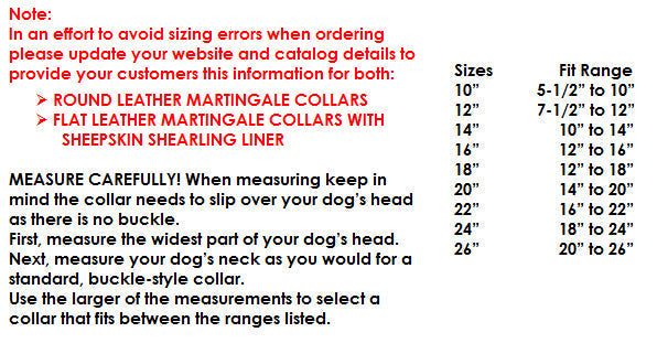Martingale Shearling-Lined Pink Leather Collar